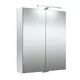 Vannas istabas skapītis ar spoguli KAME Garda 60x70 cm,MC2DML/60-70/M