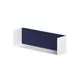 Vannas istabas plaukts KAME 40cm, white/dark blue