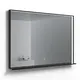 Spogulis rāmī ar LED apgaismojumu Kame INDO 120x80cm, MR-R01/120-80/BL
