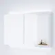 Vannas istabas skapītis ar spoguli un apgaismojumu KAME SOFTLIT SHADOW-FREE 121x70 cm, MCDMSH/120-70/MR