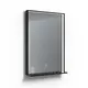 Spogulis rāmī ar LED apgaismojumu Kame INDO 60x80cm, MR-R01/60-80/BL