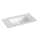 Izlietne skapītim KAME Orion DURATEK® 80.5x46.5cm, balta matēta