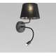 Toolight LAMPA ŚCIENNA KINKIET APP1610-2W Black, 2 image