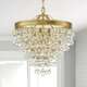 Toolight Lampa kryształowa wisząca APP1621-3CP Gold, 3 image