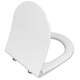 Tualetes Poda Vāks Vitra S50/Integra Duroplast Slim Soft Close Balts (13110003019)