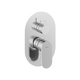 EL 065.00CR.O2.RB07E Concealed 2w tap without body, without set, chrome