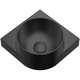 Washbasin Yard 280 C ceramic black matt
