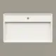 Vannas istabas uzliekamā izlietne PAA INFINITY 800x470 mm, silkstone, matte grey, 2 image