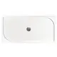 Dušas paliktnis taisnstūra PAA LARGO 80x160 cm, Izmērs: 160x80, Цвет: Белый
