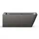 Stūra vanna PAA Silkstone QUADRO CORNER D 1600x750, graphite