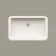Vannas istabas iebūvējamā izlietne PAA OPUS IN Silkstone 52x32cm, matte caffelatte, 3 image