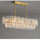 Toolight LAMPA KRYSZTAŁOWA WISZĄCA APP1198-4CP ZŁOTA, 2 image