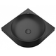 Washbasin Yard 450 C ceramic black matt