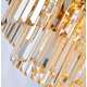 Toolight Lampa kryształowa wisząca APP1309-C złota, 6 image