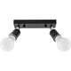 Toolight Lampa Sufitowa Reflektor Plafon APP696-2C Czarna