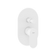 EL 061.10WV.O2 Concealed tap automatic 2-way with body, white velvet