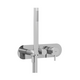ES 068.00CR.O3.RB07D.+S Concealed 3w tap without body, set, chrome