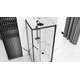 Rea Sanitary Kabina prysznicowa Rea Space In Black 80x100, 3 image