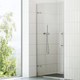 Shower door COSD1-80 chrom+glass Transparent
