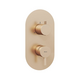 ES 068.60RGB.O3.RB07F Concealed 3-way tap without body, rose gold brushed