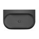 Washbasin Yard 800 ceramic without hole black matt, изображение 2