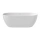 Bathtub Freedom O 1690x800 snowwhite/white overflow, freestanding