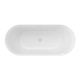 Bathtub Ypsilon 1800x800 snowwhite/white overflow, freestanding, 2 image