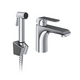 FL 112.00CR Wahsbasin tap 150 mm with bidet shower, chrome