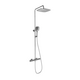 FL 091.00CR Thermostatic shower column, with set, chrome