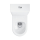 WC combi Elegant RimOff set white, 2 image