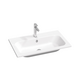 Washbasin Chrome 800 Slim white with holes