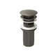 Washbasin plug Click-Clack graphite brush