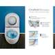 CeraStyle City Piekarināms tualetes pods integrētu BIDĒ funkciju un SC vāku (122067), 3 image