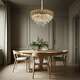 Toolight Lampa Wisząca z Kryształami G059-CP, 5 image