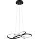 Toolight Lampa sufitowa nowoczesna LED + PILOT APP814-CP Node Czarna, 2 image