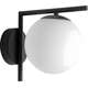 Toolight Kinkiet G101-1W Czarny Biały