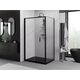 Mexen Exo kabina prysznicowa składana 90 x 75 cm, transparent, czarna - 816-090-075-70-00, изображение 4