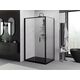 Mexen Exo kabina prysznicowa składana 85 x 75 cm, transparent, czarna - 816-085-075-70-00, изображение 4