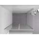 Mexen Exo kabina prysznicowa uchylna 90 x 85 cm, transparent, chrom - 814-090-085-01-00, изображение 5