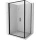 Mexen Exo kabina prysznicowa składana 80 x 70 cm, transparent, czarna - 816-080-070-70-00