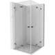 Mexen Lunar-F Duo kabina prysznicowa składana 80 x 80 cm, transparent, gun metal - 836-080L-080P-95-00