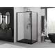 Mexen Exo kabina prysznicowa składana 75 x 70 cm, transparent, czarna - 816-075-070-70-00, 4 image