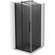 Mexen Velar kabina prysznicowa rozsuwana 110 x 110 cm, grafit, czarna - 871-110-110-41-70