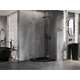 Mexen Lunar kabina prysznicowa pięciokątna uchylna prawa 90 x 90 cm, transparent, gun gray szczotkowany - 831-090P-090L-66-00-P, 4 image