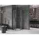 Mexen Velar L Duo kabina prysznicowa rozsuwana 100 x 100 cm, transparent, czarna - 871-100-100-02-03-70, 3 image
