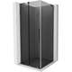 Mexen Velar L kabina prysznicowa rozsuwana 120 x 120 cm, grafit, gun metal - 871-120-120-43-95