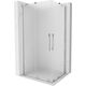 Mexen Velar Duo kabina prysznicowa rozsuwana 100 x 90 cm, szron, chrom - 871-100-090-32-01