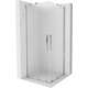 Mexen Velar Duo kabina prysznicowa rozsuwana 80 x 80 cm, szron, chrom - 871-080-080-32-01