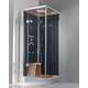 Santeco Hamam II Alusvanniga (Standard) 90x90x225 cm dušas kabīne ar paliktni, 16 image