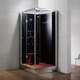 Santeco Hamam II Alusvanniga (Lux1) 90x90x225 cm Dušas kabīne ar paliktni